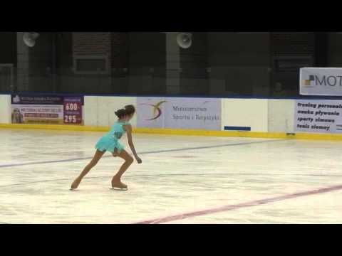 14 Magdalena ZAWADZKA   FS solistki zlota   Piastowski Piruet   Cieszyn 2015