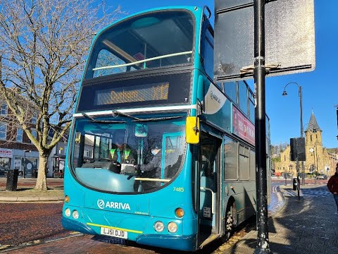 Arriva North East Wright G1 B7TL 7485 Route X12