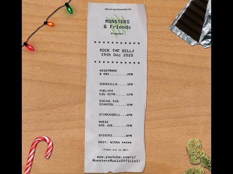 Monsters 'Rock Da Bellz' Xmas Stream - Hosted by Analogue Sounds Ltd