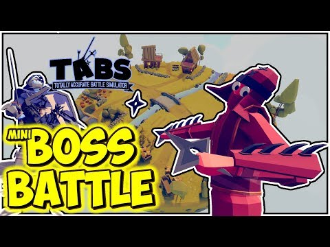 Mini Boss Battle(#12) :  Sensei / Ambush - TABS Unit Possession Update