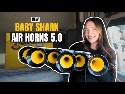 NEUE Basuri Baby Shark Musikalische Lufthörner 5.0 mit 24 Melodien! #TTIF085