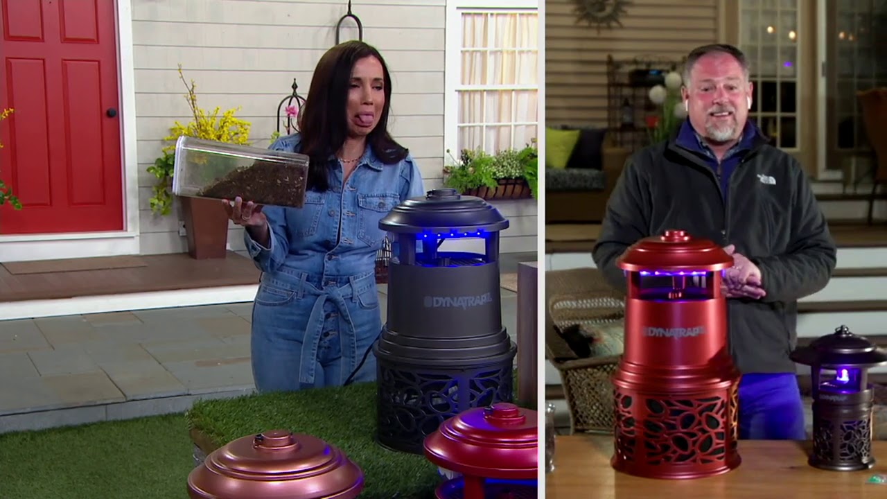 DynaTrap XL Insect Trap with AtraktaGlo Extended Life UV LED Bulbs on QVC