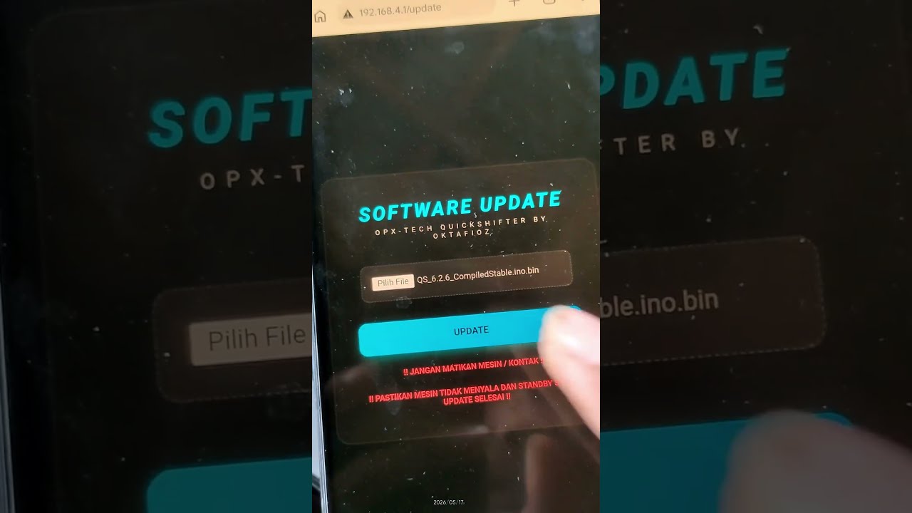 Tutorial Update OTA OPX Tech