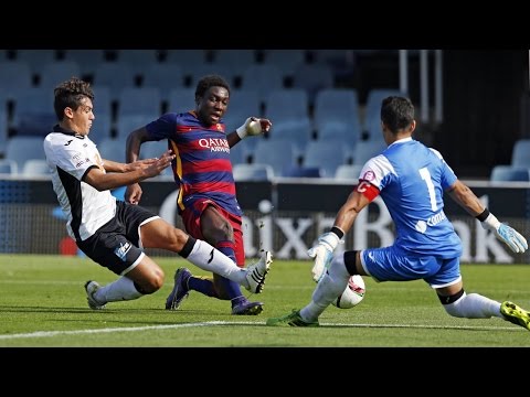 [HIGHLIGHTS] FUTBOL (2ª B): FC Barcelona B-Llosetense (0-1)