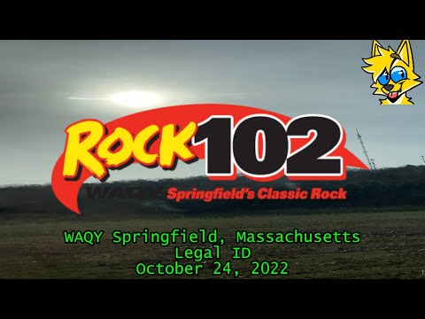 Rock 102 | WAQY Springfield, MA Legal/TOTH ID (10/24/22) (New England Patriots In-Game)