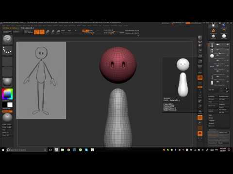 stickMan version 2 - modeling timelapse