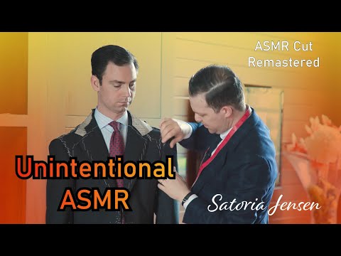 Unintentional ASMR Suit Fitting | Sartoria Jensen [ Remastered ASMR Cut ]