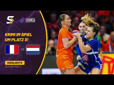 Frankreich vs. Niederlande | Highlights - Spiel um Platz 3, Handball-WM 2025|Sporteurope.TV Handball