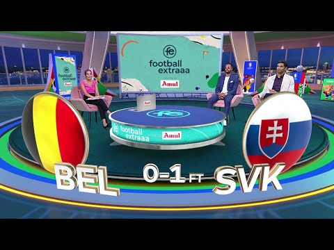 Slovakia SHOCK! Belgium 0-1: Euro 2024 - Group match Post-match interview, pundit analysis & reviews