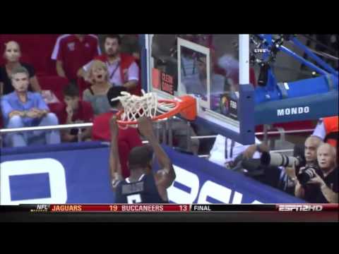 USA vs. Slovenia - Durant Slams