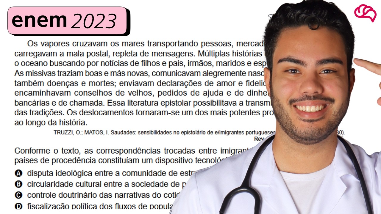 Resolução em Vídeo — Questão 82 ENEM 2023