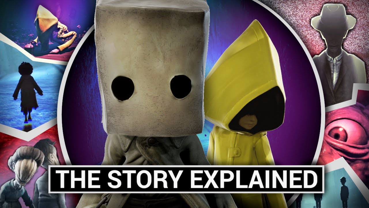 Little Nightmares 2: The Story & All Endings Explained (Horror Game Theories)