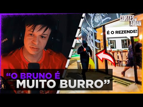 ARUAN REAGE A ME AJUDEM!! TEM 2 INTRUSOS NA CASA!! QUEM SÃO ELES?? (BRUNO BARRETO) - Cortes do Aruan