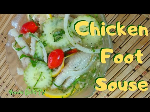 🔴Delicious Chicken Foot Souse (LIVE COOKING)