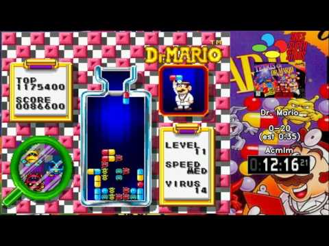 SNES Super Stars 2017 [116] - Dr. Mario (0-20) by Acmlm