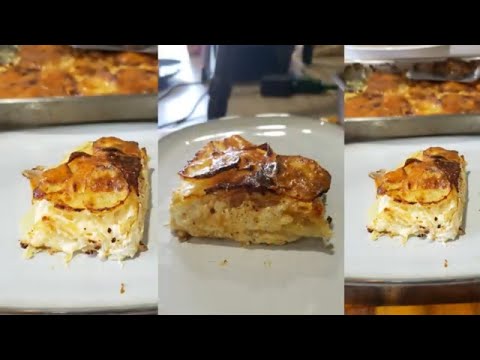 Traeger smoked scalloped potatoes | Potato Gratin "Dauphinois" recipe | Au Gratin Potatoes