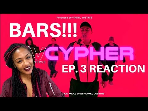 TAM REACTS: UV CYPHER EP. 3 Kid Milli(키드밀리) Bassagong(뱃사공) Swing(스윙스) JUSTHIS(저스디스)
