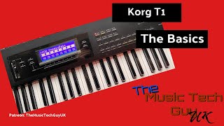 Video thumbnail for Korg T1 - The basics by The Music Tech Guy UK