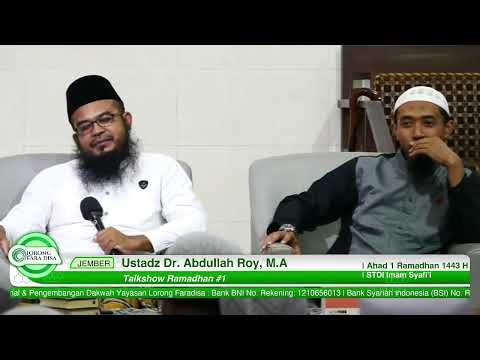 Talkshow Ramadhan #1 - Ustadz Anas Burhanuddin, M.A & Ustadz Dr. Abdullah Roy, M.A