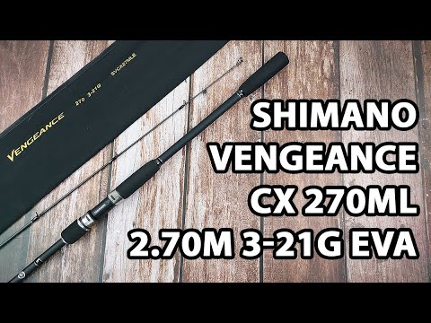  Спінінг Shimano Vengeance CX 270ML 2.70m 3-21g EVA
