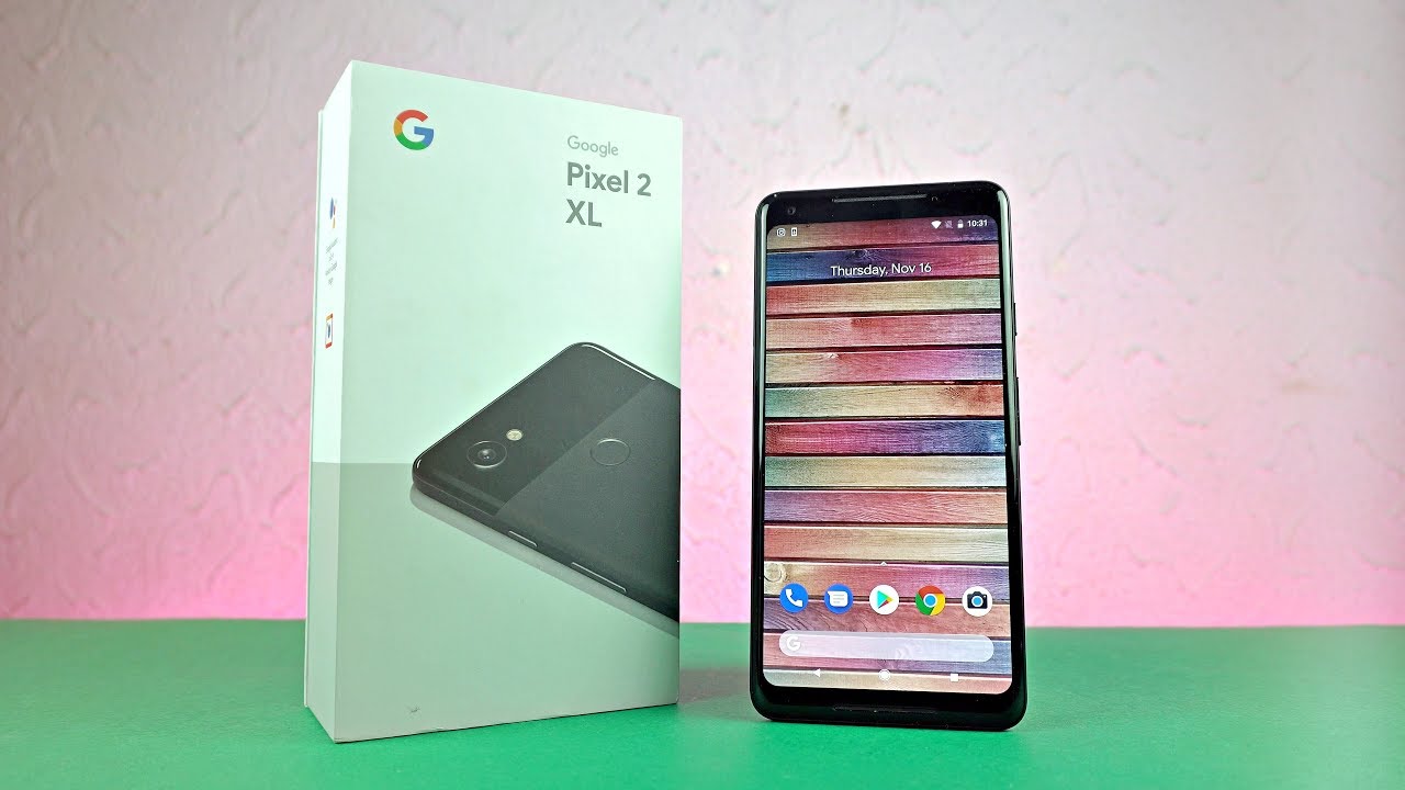 Google Pixel 2 XL (JUST BLACK) - UNBOXING!!!