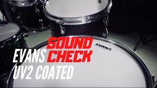 Video thumbnail for Evans UV2 Coated Tom Drum head | Sound Check by Michael Oloyede