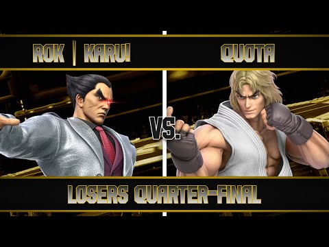 Karu (Kazuya) vs Quota (Ken) - ROK Esports Smash Starbrawl Invitational Losers Quarters