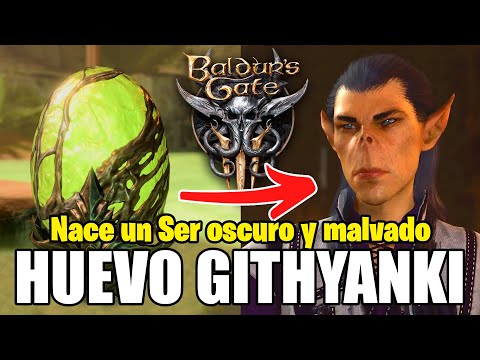 EL HUEVO GITHYANKI 🥚 ¡Nace un Ser Malvado! 🖤 Baldur's Gate 3