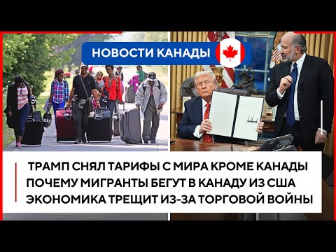 Трамп снял пошлины для всех, кроме Канады. Почему?