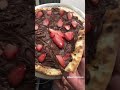 Pizza Chocolate Com Morango