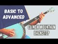 3 Levels of Clinch Mountain Backstep on Bluegrass Banjo