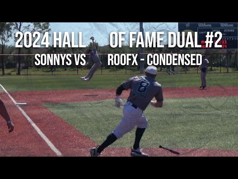 Sonny's vs Roofx - 2024 Hall of Fame Classic!  Condensed Game HOF #2 loser's final