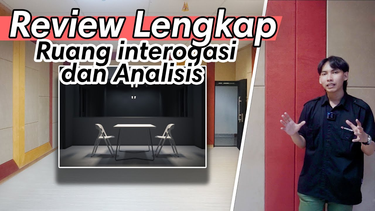 Review Ruang Interogasi dengan Treatment Akustik dan Sistem Insulasi