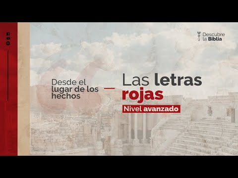 Hechos 26, 28 "Israel y Roma" I Serie Las Letras Rojas I Nivel avanzado