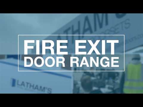 Latham's Steel Fire Exit Door Range