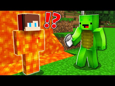 JJ's Epic Escape from Mikey in Minecraft! (Maizen)