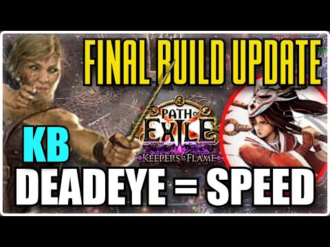 My Final Kinetic Blast Deadeye Build Guide Update - Path of Exile 3.27