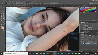Photoshop - Remove tattoos from  any Image in Photoshop CS6 || Tricky Helpers