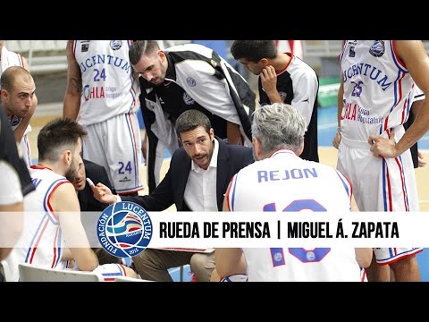 Rueda de prensa de Miguel Á. Zapata | J1 Play-Off  | HLA Lucentum 76-71 C. Ulsa CBC Valladolid