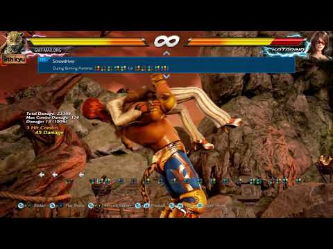 screwdriver - Kings combo || Tekken 7