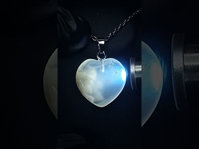 اكسسوار تعليقة حجر عقيق ورد الربيع الطبيعي