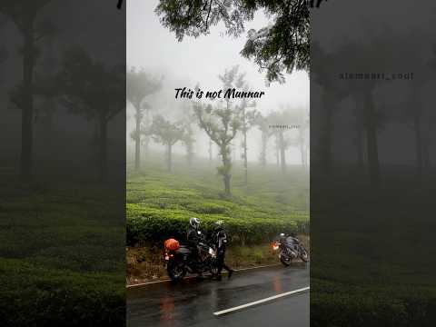 #bike #travel #nature #monsoon #valparai #tamilnadu #teaestate #bikeride #friends #munnar