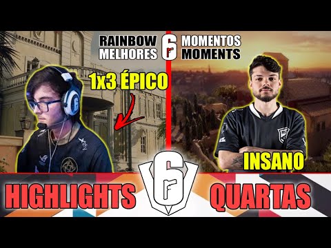 CLUTCH ESPETACULAR DO MUZI, NOVYS DESTRUINDO GERAL - MELHORES MOMENTOS INVITATIONAL QUARTAS DE FINAL