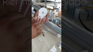 Como fabricar tu persiana Enrollable componentes y accesorios