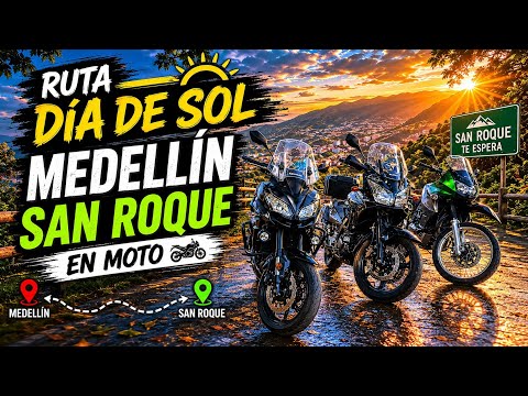 De Medellín a San Roque en Moto 🇨🇴 | Ruta ÉPICA entre montañas VLOG 4.