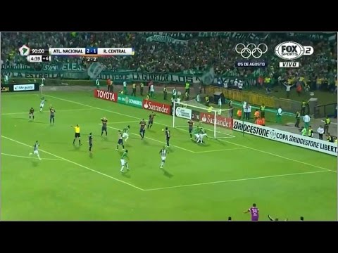 Atlético Nacional 3 - 1 Rosario Central Copa Libertadores 2016