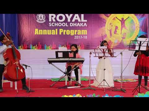 Annual Program 2017-18 Royal School Dhaka: Instrumental Music with their Mentor