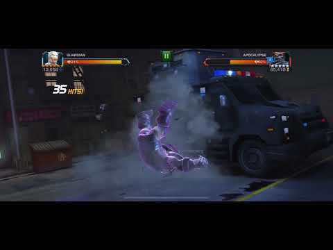 A rank2 Guardian SOLOs a FULLY RAMPED up Apocalypse boss (Map 5) | Mcoc