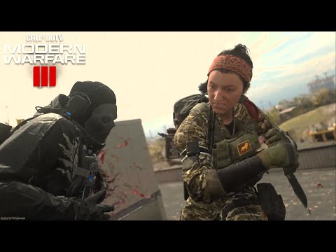 MW3 STICK N' MOVE FINISHING MOVE Modern Warfare III Beta Execution