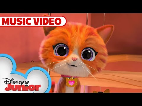 Astro-Cat! 🚀 | Music Video | SuperKitties | @disneyjr​